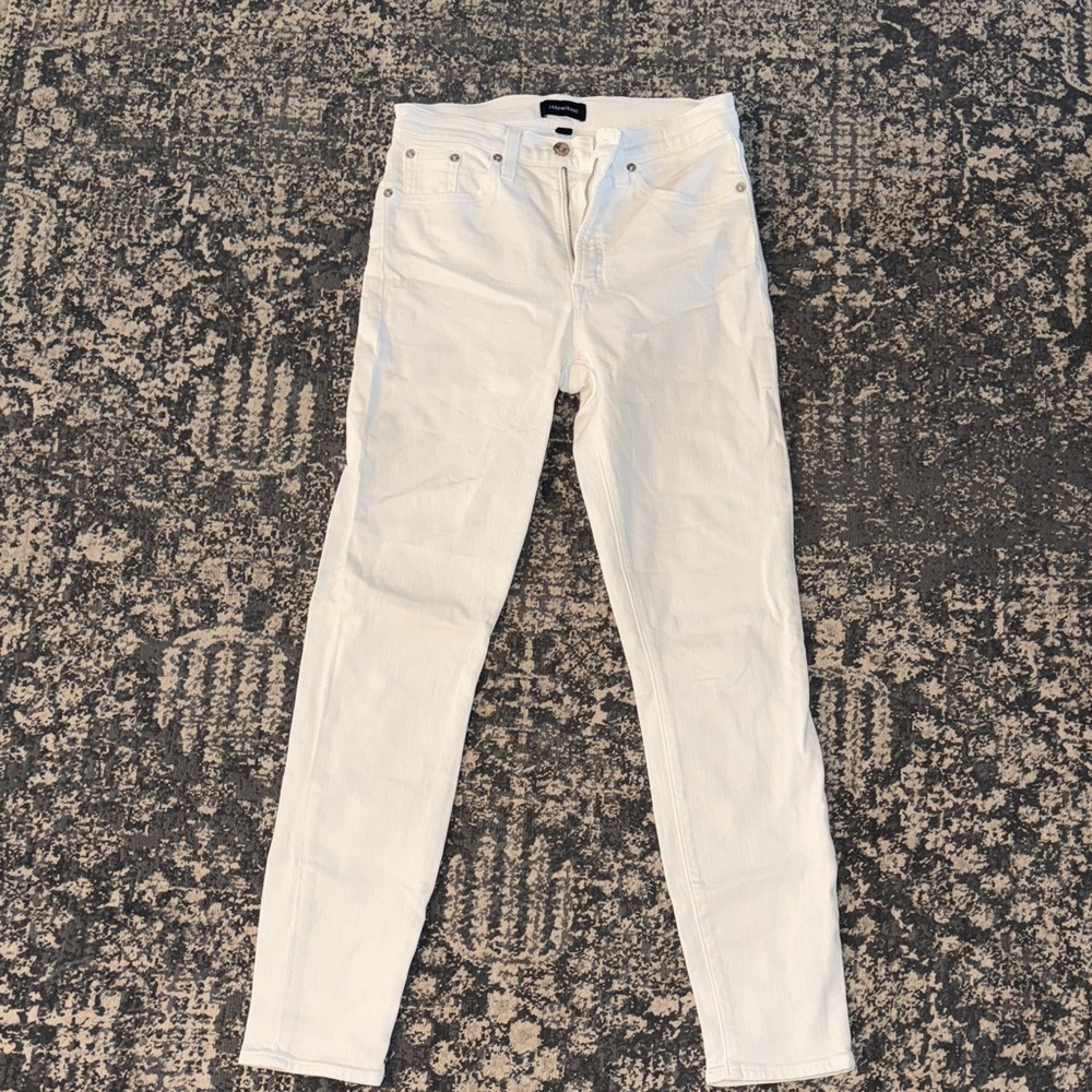 J.Crew Women's White Skinny Jeans